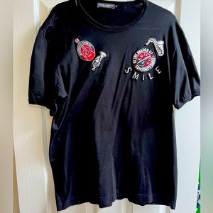 Dolce and gabbana smile t shirt